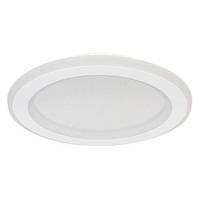 LED-TAKLAMPA 18 W 29,7/4,7 cm  - vit/opal, Design, metall/plast (29,7/4,7cm) - Globo
