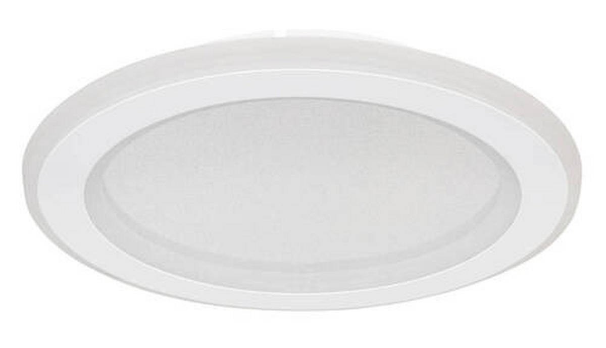LED-TAKLAMPA 18 W 29,7/4,7 cm  - vit/opal, Design, metall/plast (29,7/4,7cm) - Globo