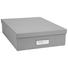 KARTONAGE 35/26/8,5 cm - Grau, Basics, Karton (35/26/8,5cm) KARTONAGE 35/26/8,5 cm - Grau, Basics, Karton (35/26/8,5cm)