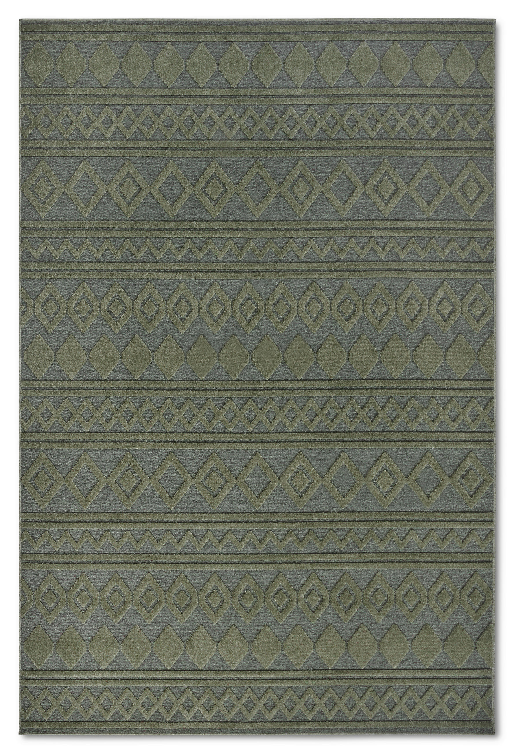 FLACHWEBETEPPICH 160/230 cm Kollektion 1879 Waldgrün  - Waldgrün, Design, Textil (160/230cm) - Villeroy & Boch