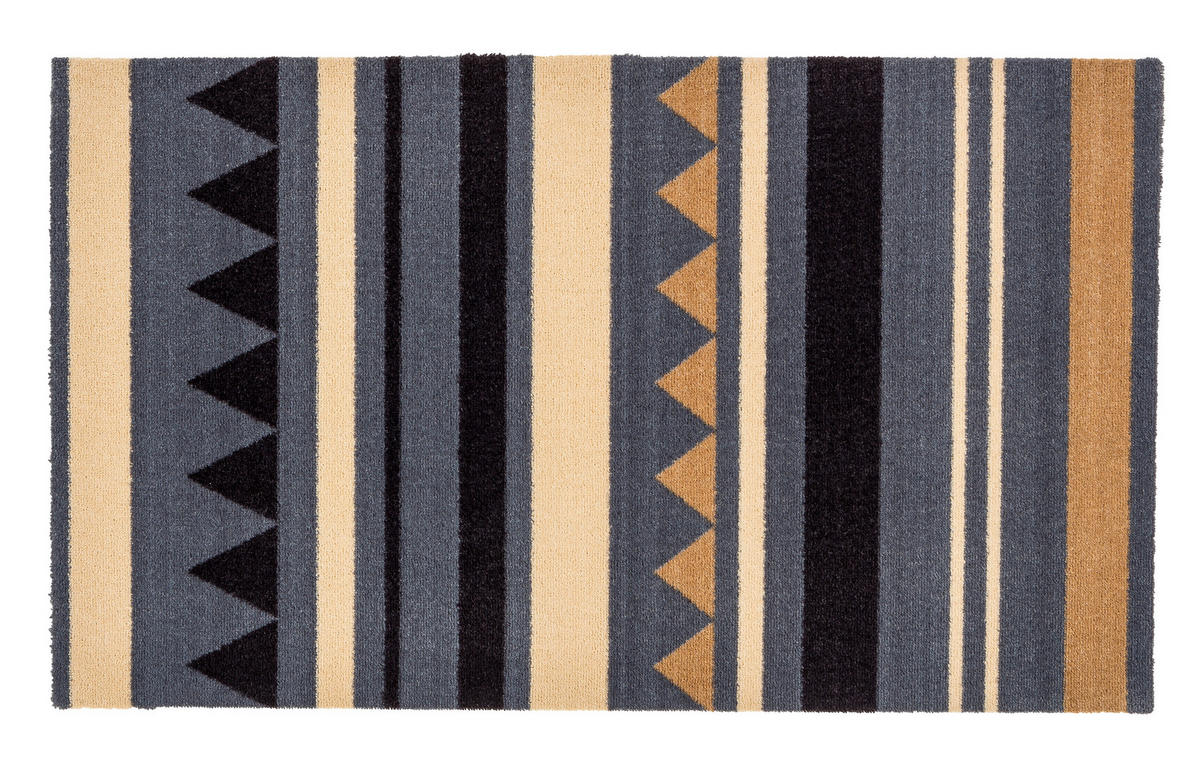 FUßMATTE 66/110 cm  - Braun/Grau, Design, Textil (66/110cm) - Esposa