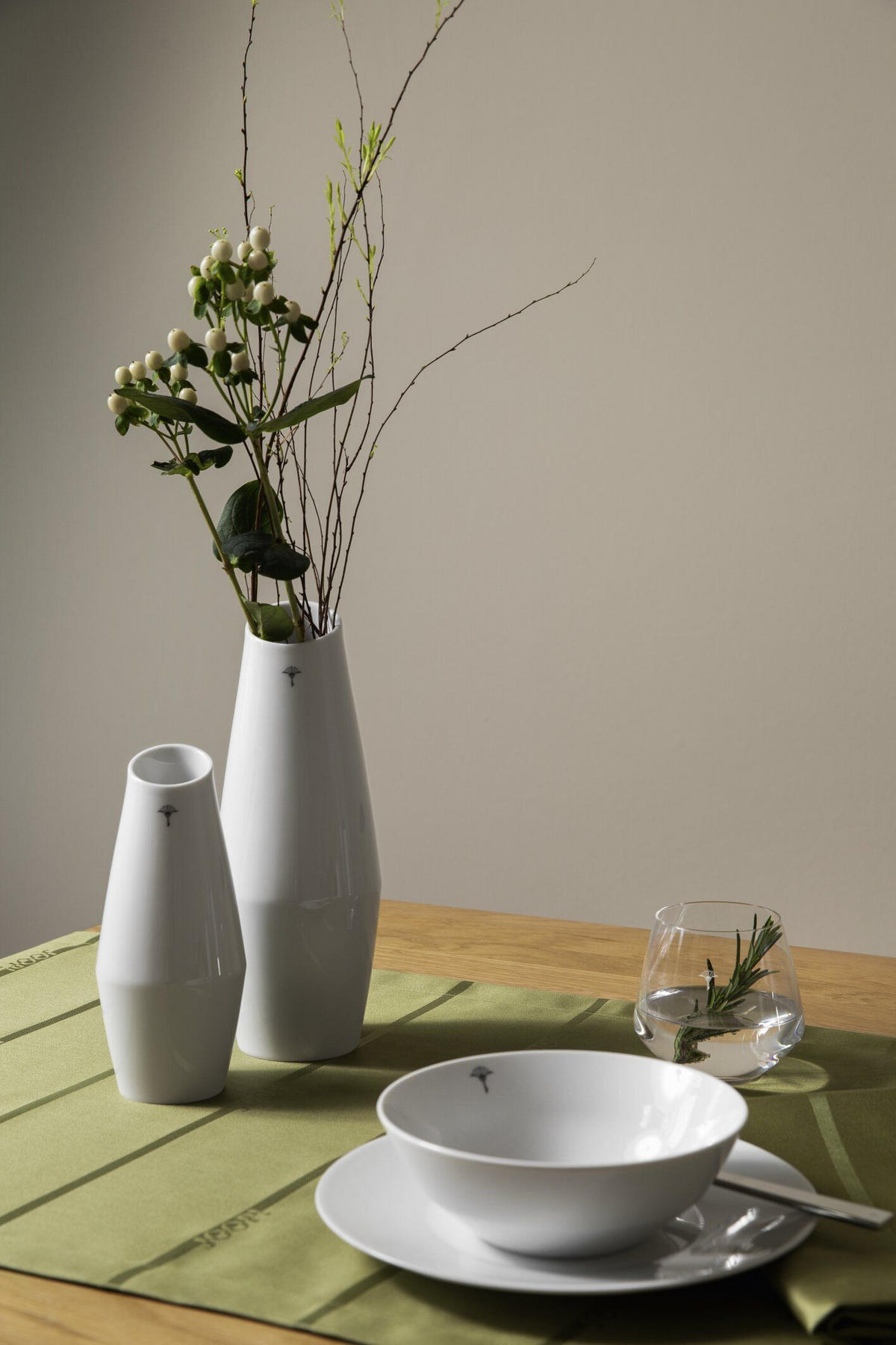 NADPRT  Logo Stripes  50/160 cm       olivno zelena   - olivno zelena , Basics, tekstil (50/160cm) - Joop!