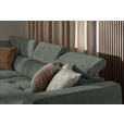 ECKSOFA in Struktur Grau  205/284 cm  - Schwarz/Grau, Design, Kunststoff/Textil (205/284cm) - Xora