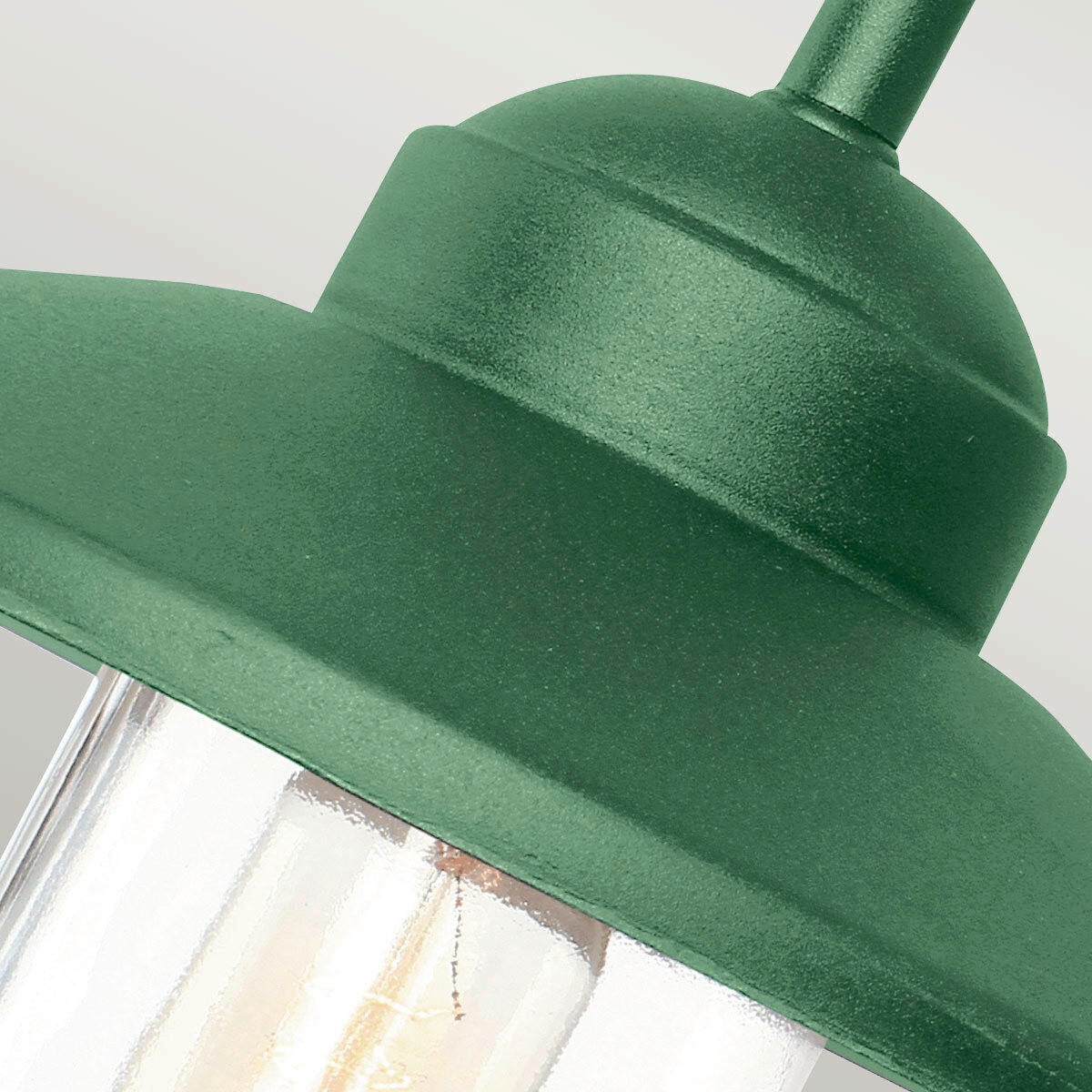 AUSSENWANDLEUCHTE - Grün, Konventionell, Glas/Metall (42/27.5/25.5cm) - Elstead Lighting