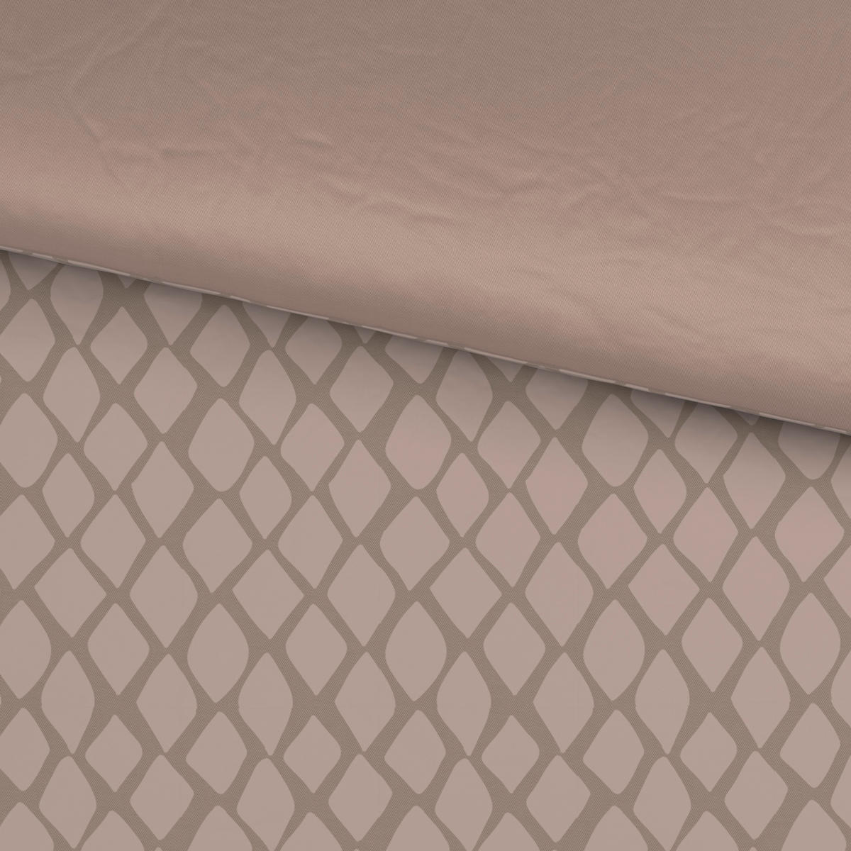 WENDEBETTWÄSCHE STRIPES DK Satin 200/200 cm  - Beige, Design, Textil (200/200cm) - Dieter Knoll