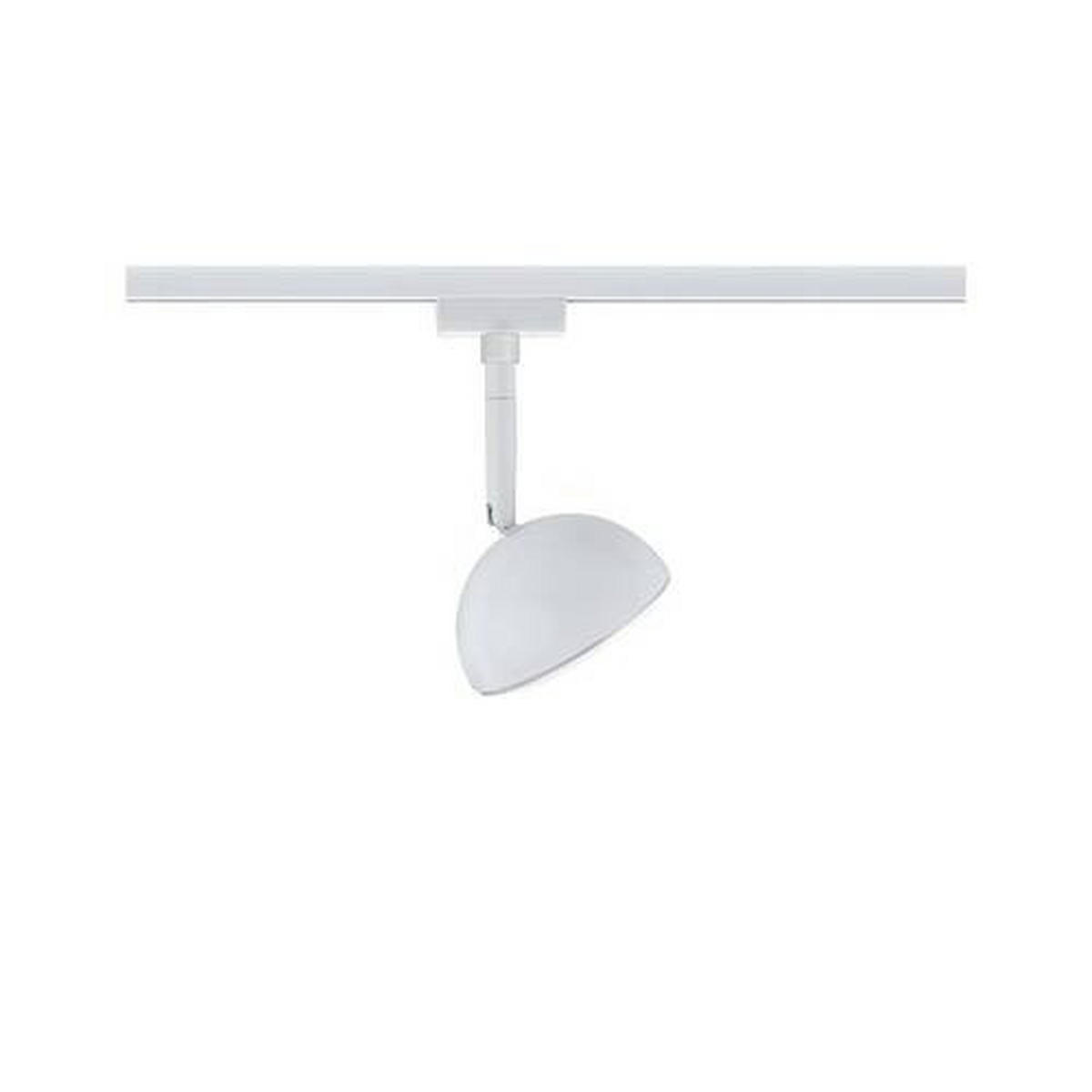 SCHIENENSYSTEM-STRAHLER URail 10/17,0 cm   - Weiß, Basics, Kunststoff/Metall (10/17,0cm) - Paulmann