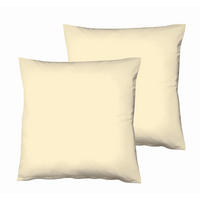 KOPFKISSENBEZUG 80/80 cm  - Beige, Basics, Textil (80/80cm) - Fleuresse