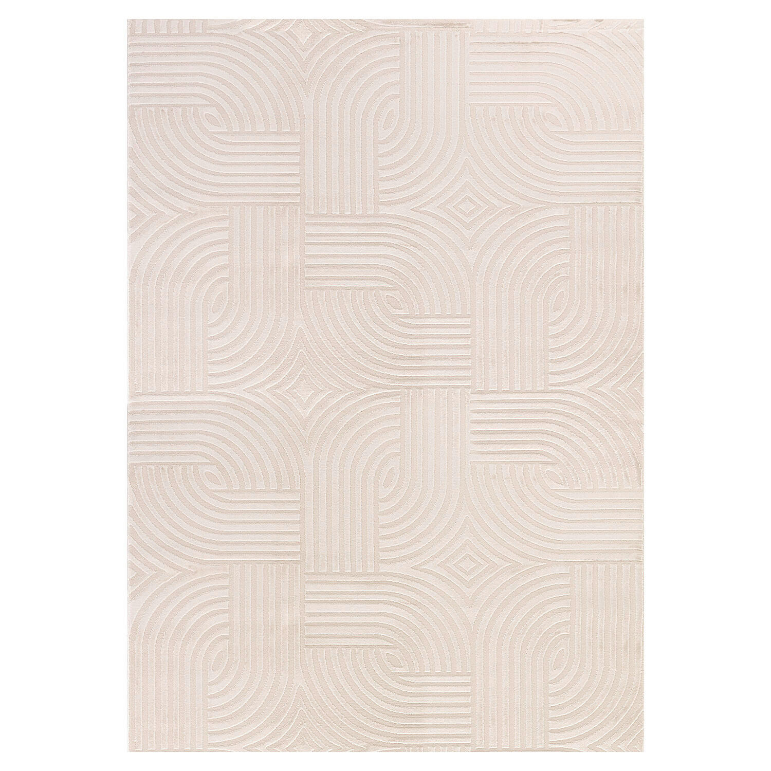 WEBTEPPICH 80/150 cm Sahara Beige  - Beige, Design, Textil (80/150cm) - Novel