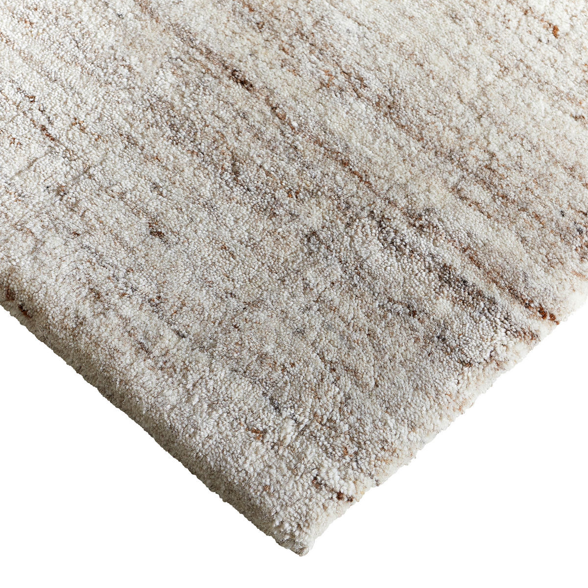 WOLLTEPPICH 160/230 cm Silberfarben  - Silberfarben, Basics, Naturmaterialien (160/230cm) - Cazaris