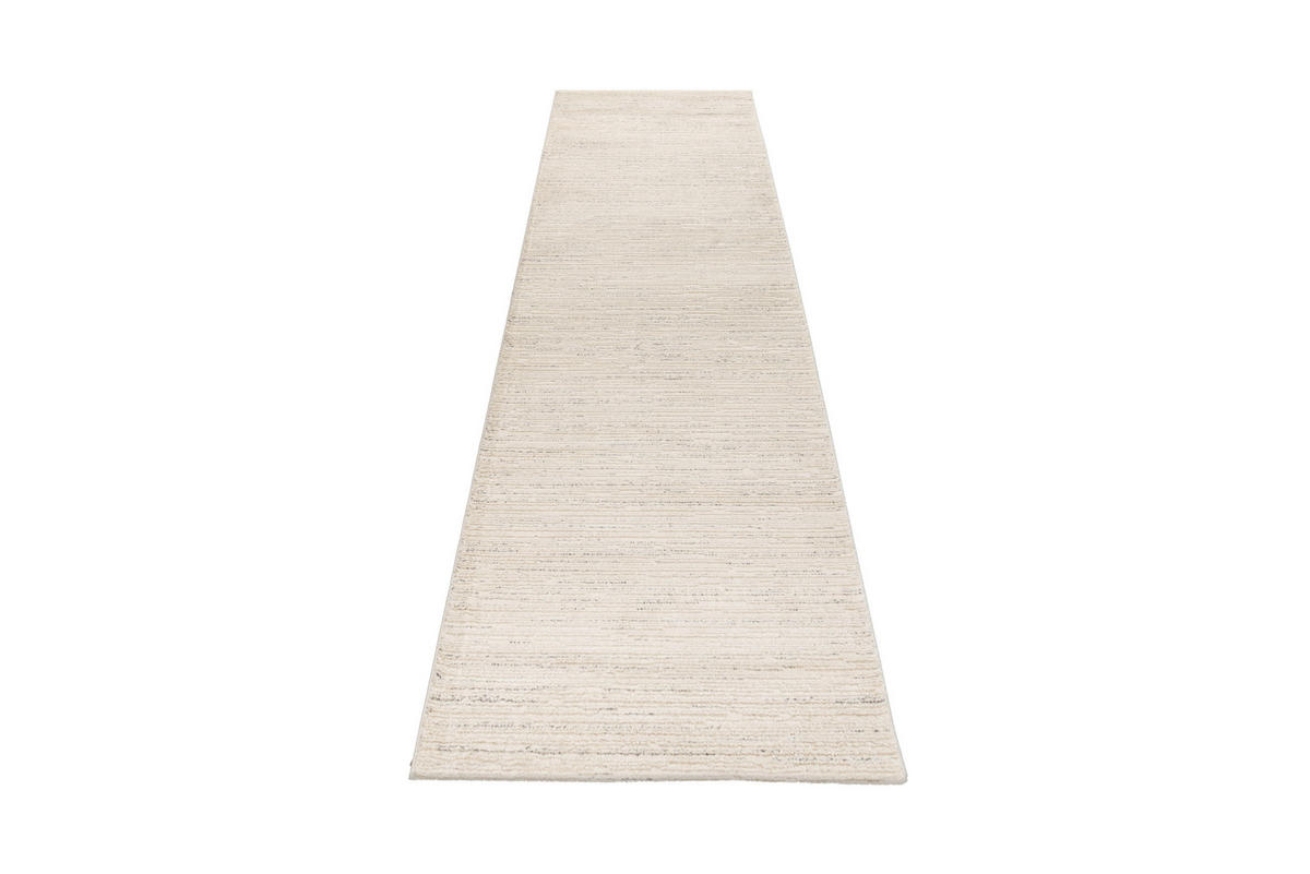 FLACHWEBETEPPICH 80/300 cm My Parma Creme  - Creme, Design, Textil (80/300cm) - Obsession