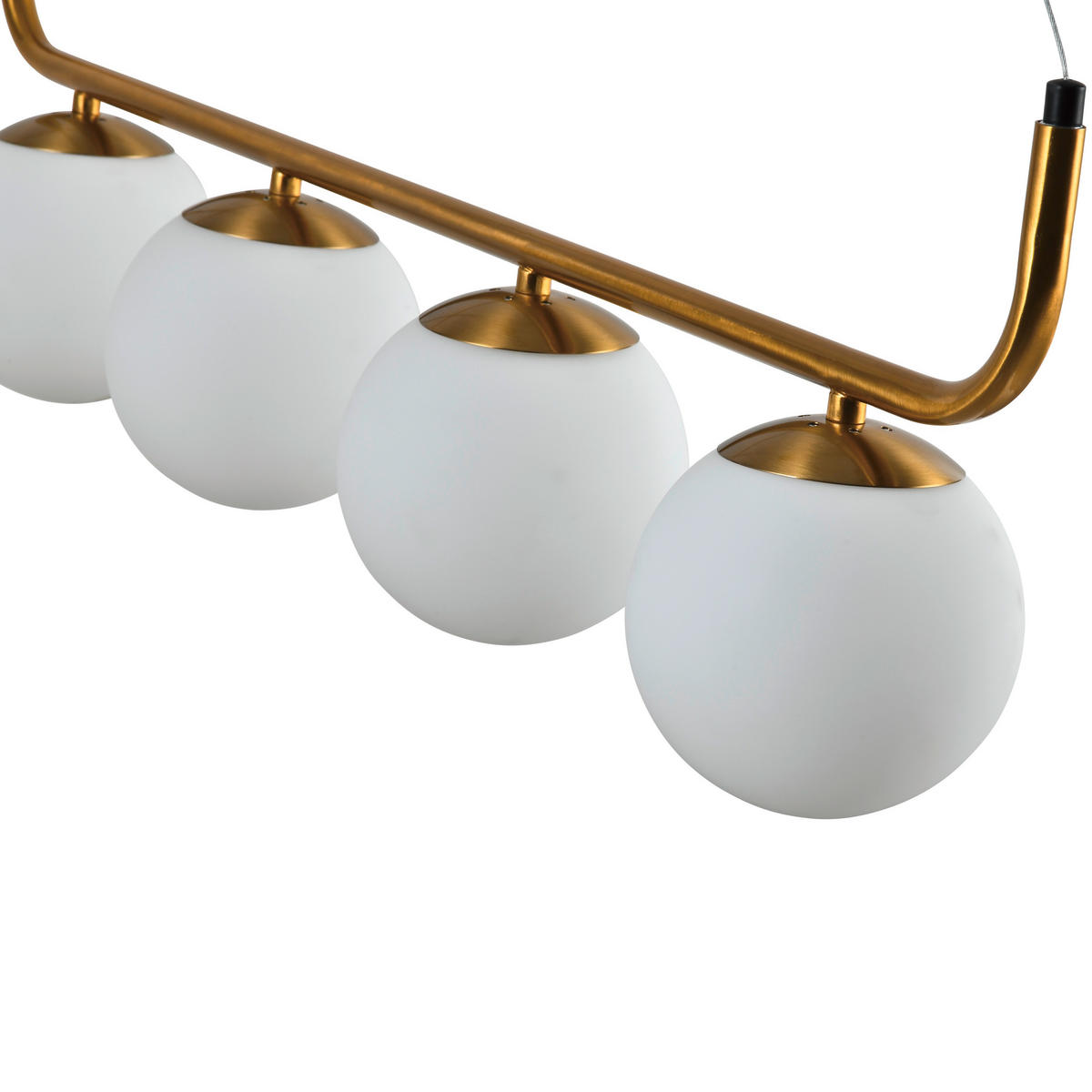 HÄNGELEUCHTE    - Goldfarben, Konventionell, Metall (122.5/80/13cm)