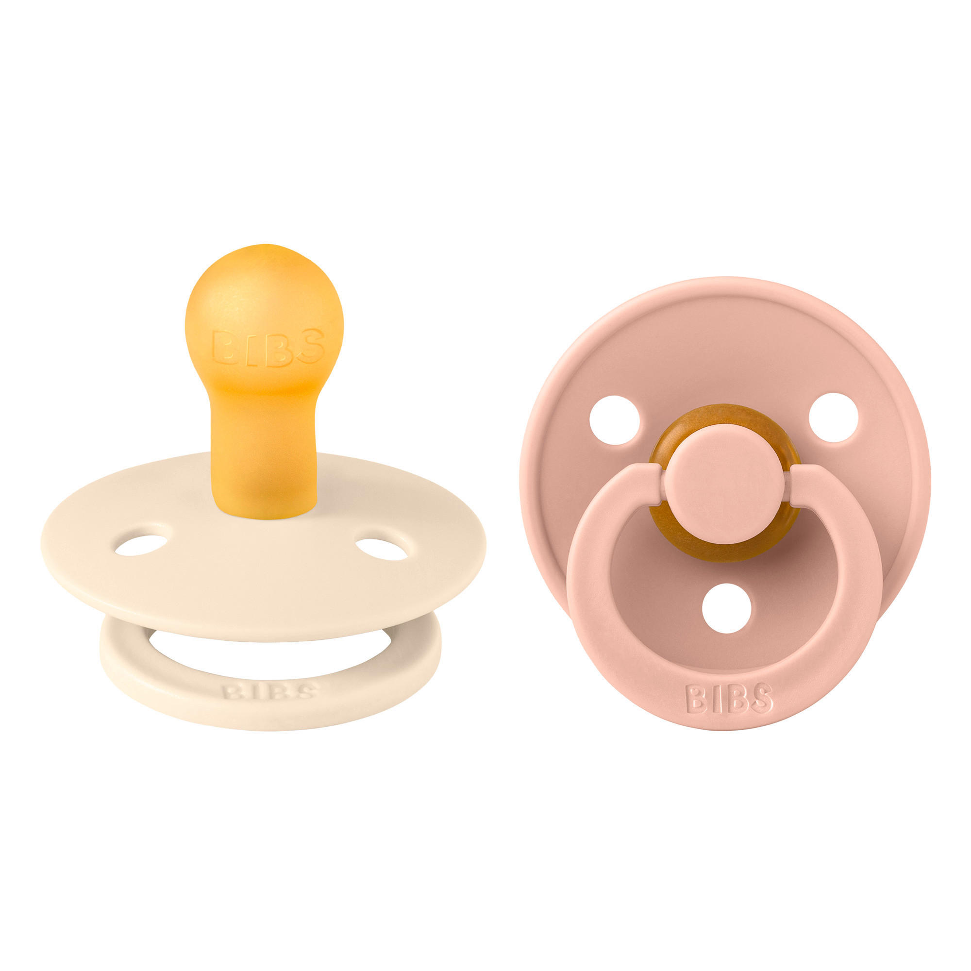 SCHNULLER 6 Monat(e)  - Creme/Altrosa, Basics, Naturmaterialien/Kunststoff (7,7/16,6/4,6cm)