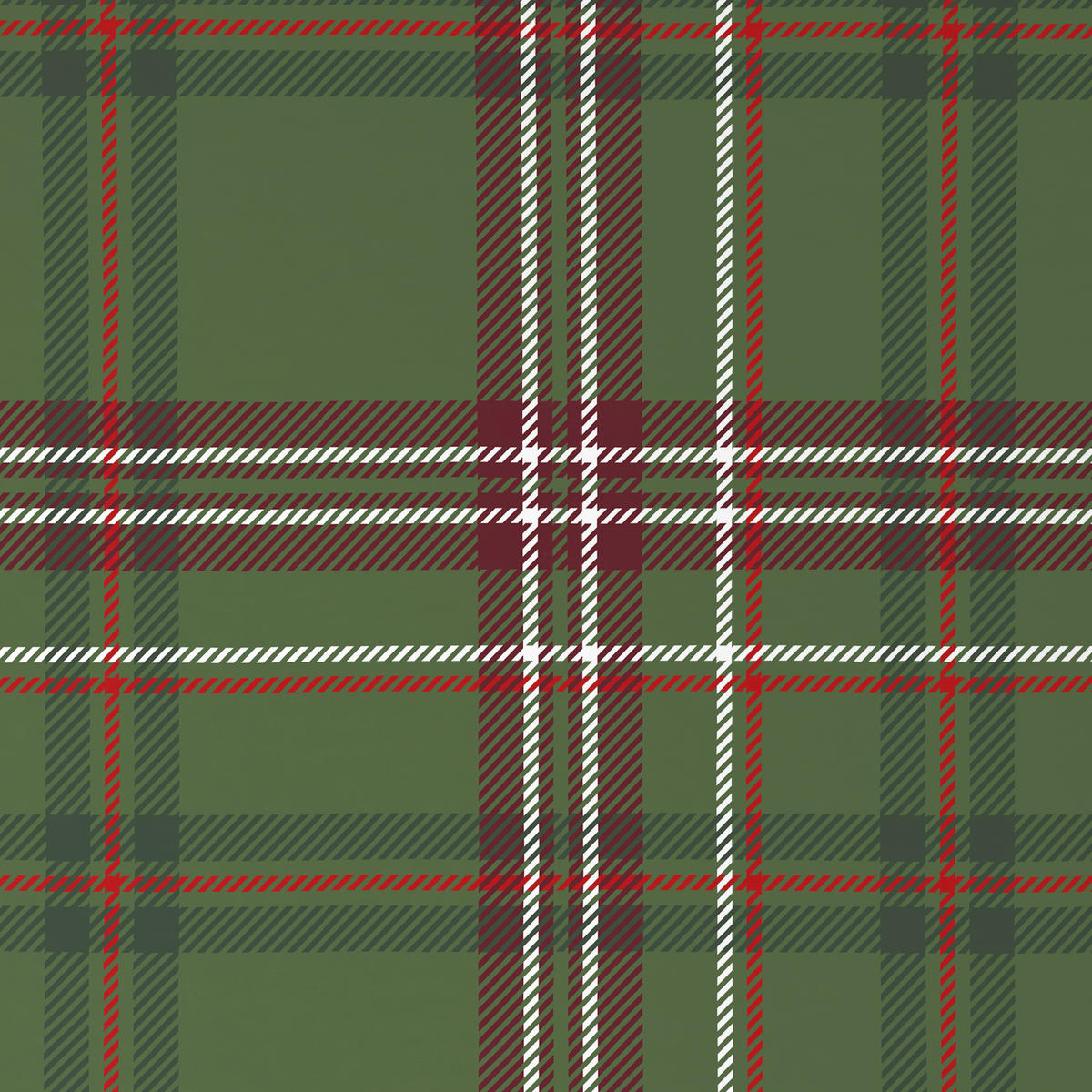 BETTWÄSCHE 2-teilig Renforcé 140/200 cm  - Rot/Weiß, Design, Textil (140/200cm) - X-Mas