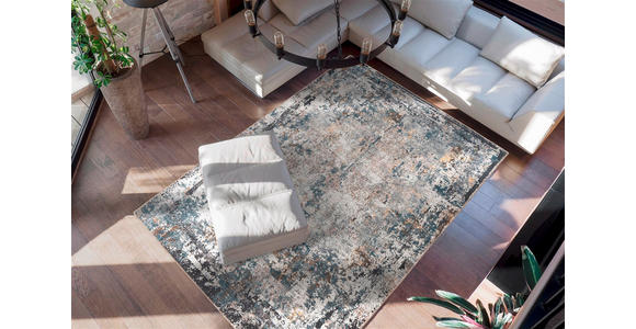 FLACHWEBETEPPICH 110/180 cm Faye 1225 Multi / Schwarz Multicolor, Schwarz  - Multicolor/Schwarz, Basics, Textil (110/180cm) - Novel