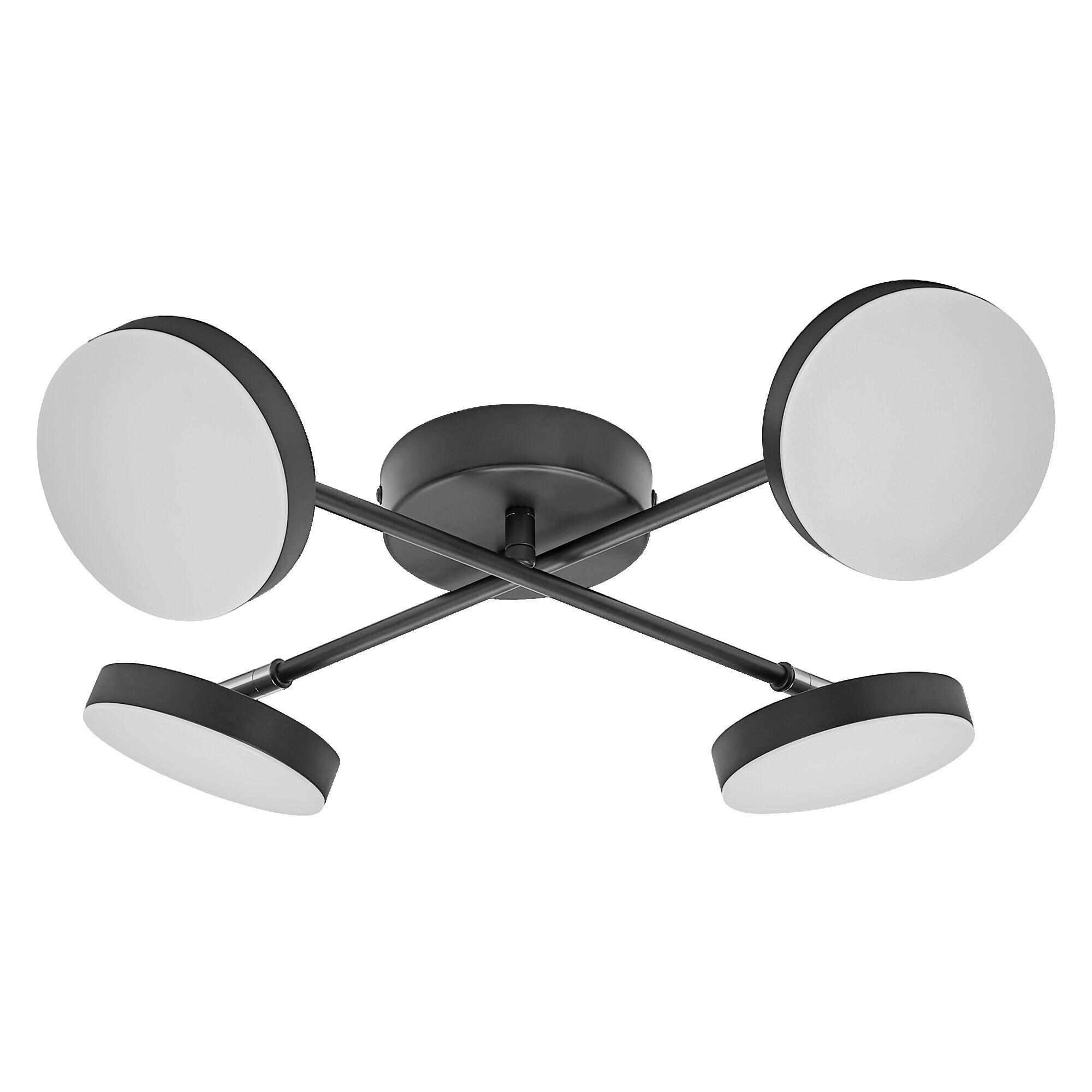 LED-STRAHLER 48,2/48,2/9,2 cm  - Basics, Metall (48,2/48,2/9,2cm) - Osram