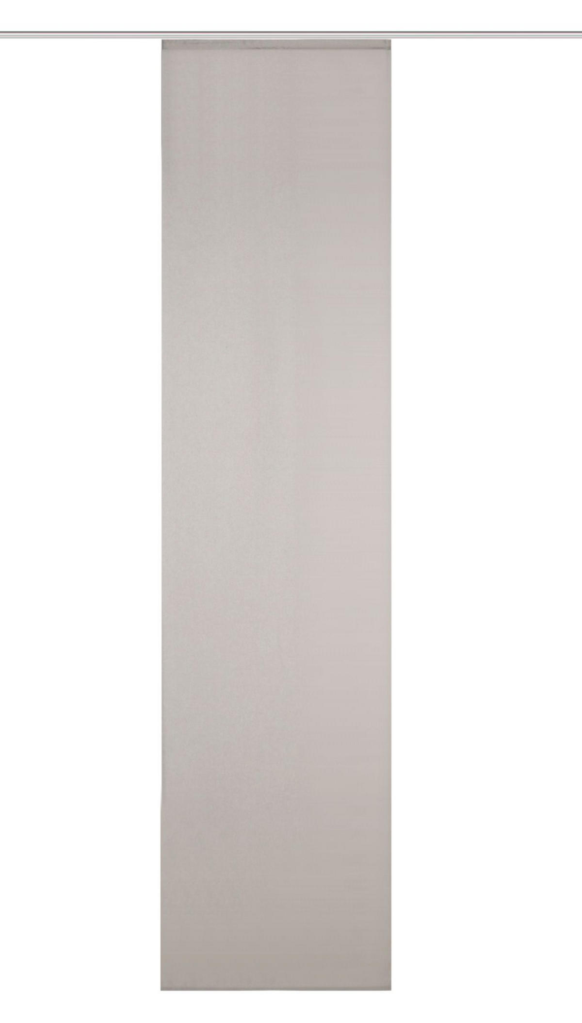 FLÄCHENVORHANG   blickdicht   60/245 cm  - Naturfarben, Design, Textil (60/245cm)