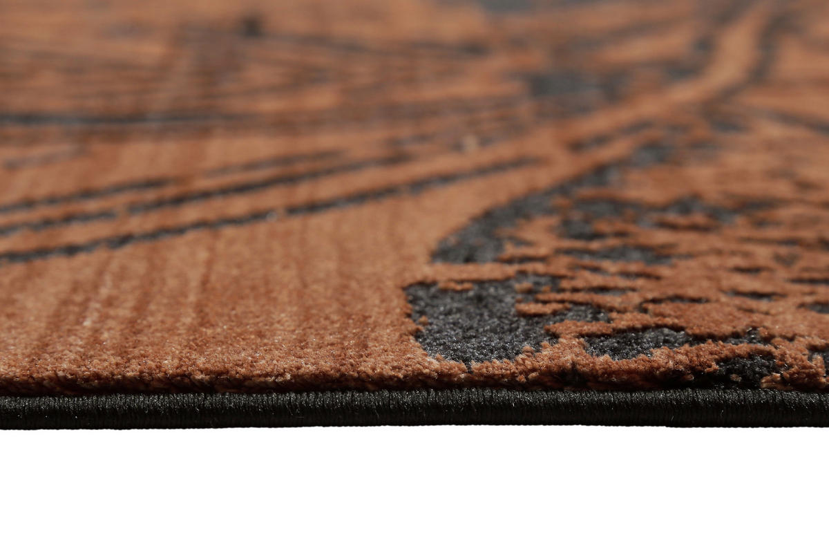 WEBTEPPICH 200/290 cm Inga Braun, Cognac  - Cognac/Braun, Design, Textil (200/290cm) - Esprit