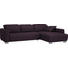 WOHNLANDSCHAFT in Textil Violett - Chromfarben/Violett, Design, Holz/Textil (296/195cm) - Hom`in WOHNLANDSCHAFT in Textil Violett - Chromfarben/Violett, Design, Holz/Textil (296/195cm) - Hom`in