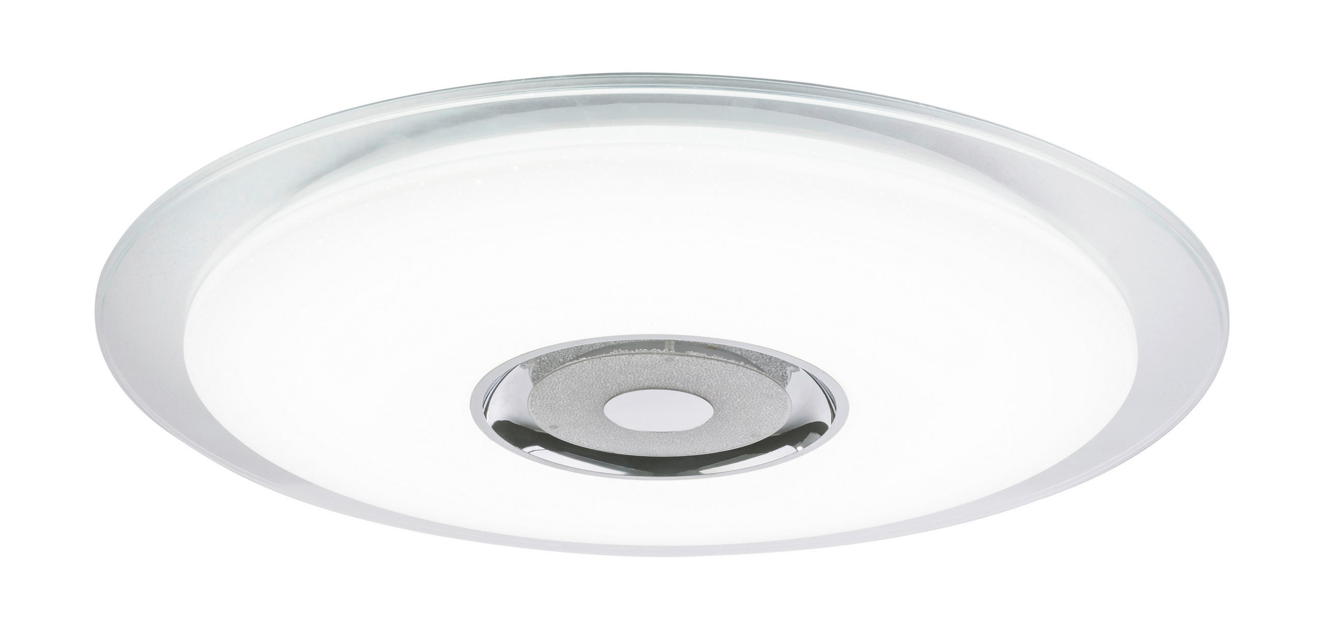LED-DECKENLEUCHTE 60/6,1 cm   - Klar/Opal, Design, Glas/Kunststoff (60/6,1cm) - Globo