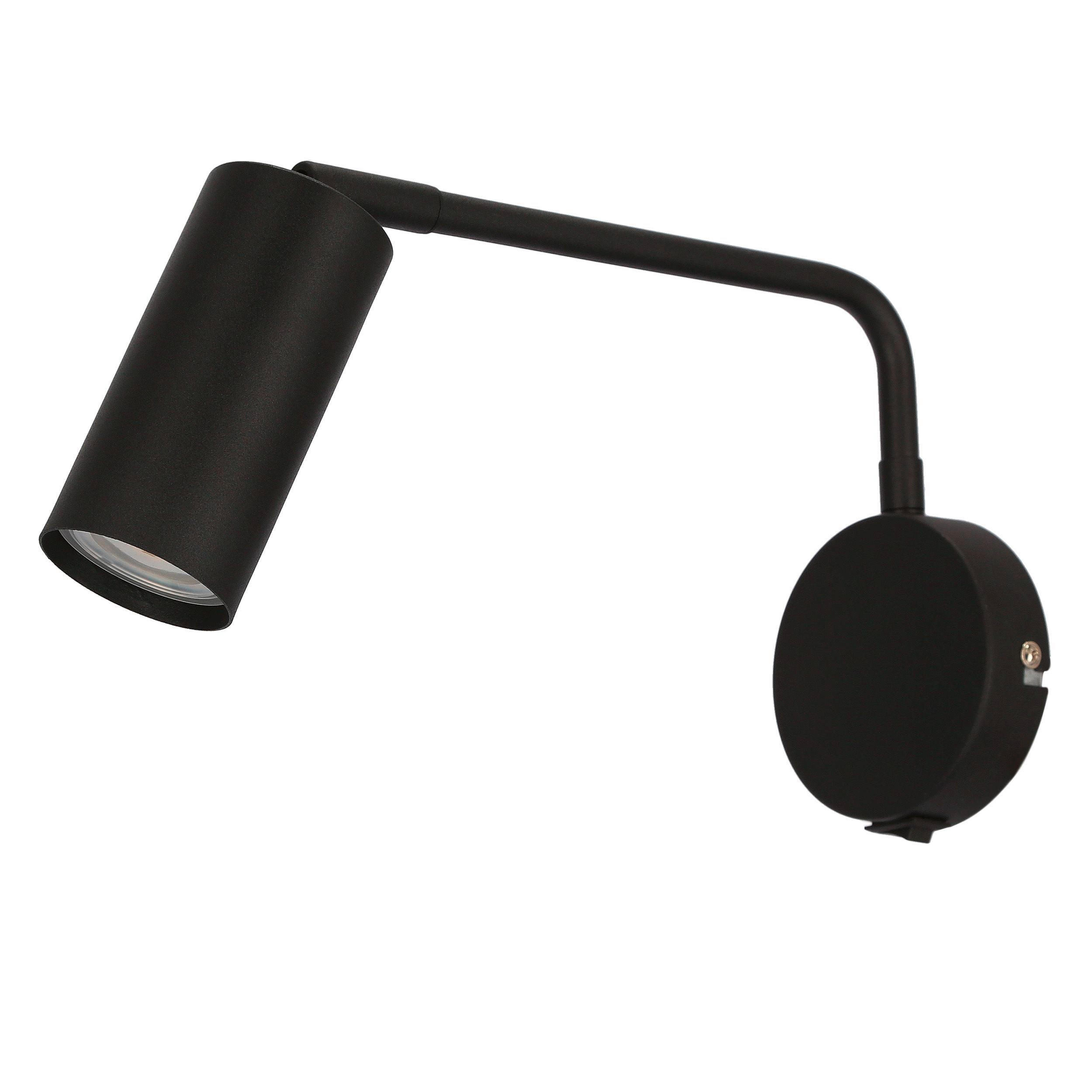 WANDLEUCHTE 9/31/15 cm   - Schwarz, Design, Metall (9/31/15cm)