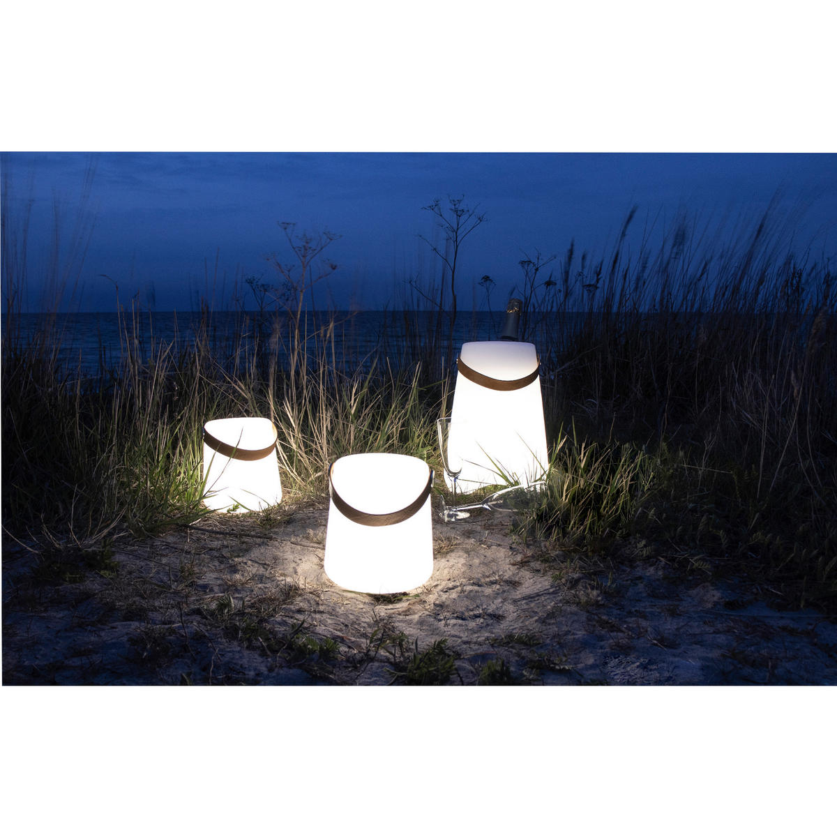 LED-DEKOLEUCHTE 25/37,5 cm   - Weiß, Basics, Kunststoff (25/37,5cm)