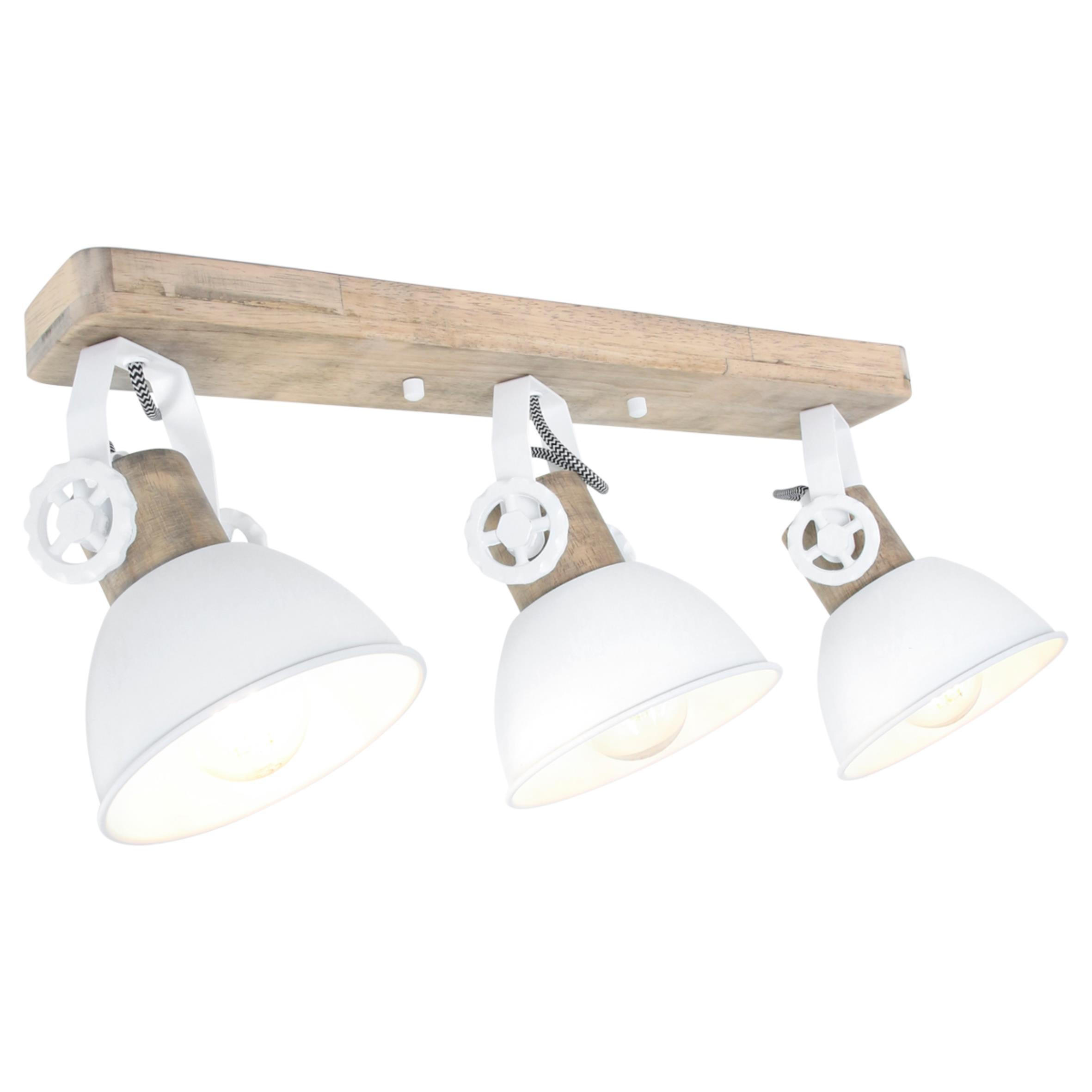 DECKENSPOTS 59/19/23 cm   - Anthrazit/Kupferfarben, Trend, Holz/Metall (59/19/23cm)