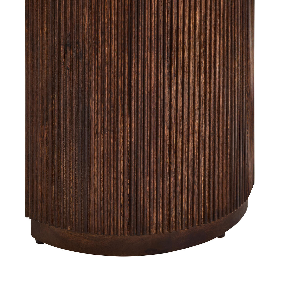 KONSOLENTISCH Mangoholz vollmassiv Dunkelbraun, Beige  - Dunkelbraun/Beige, Design, Holz/Stein (100/76/40cm) - Livetastic