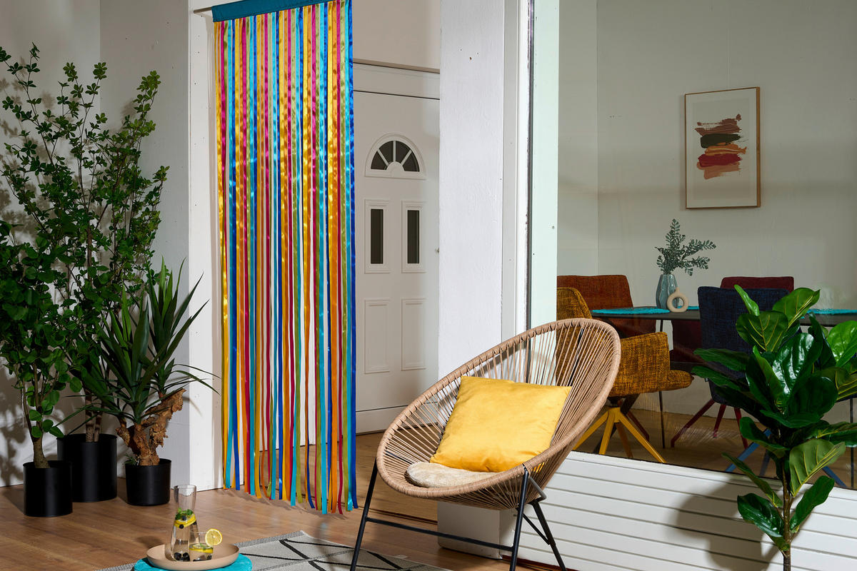 ZSINÓRFÜGGÖNY  - színes, Trend, textil (90/245cm) - Boxxx