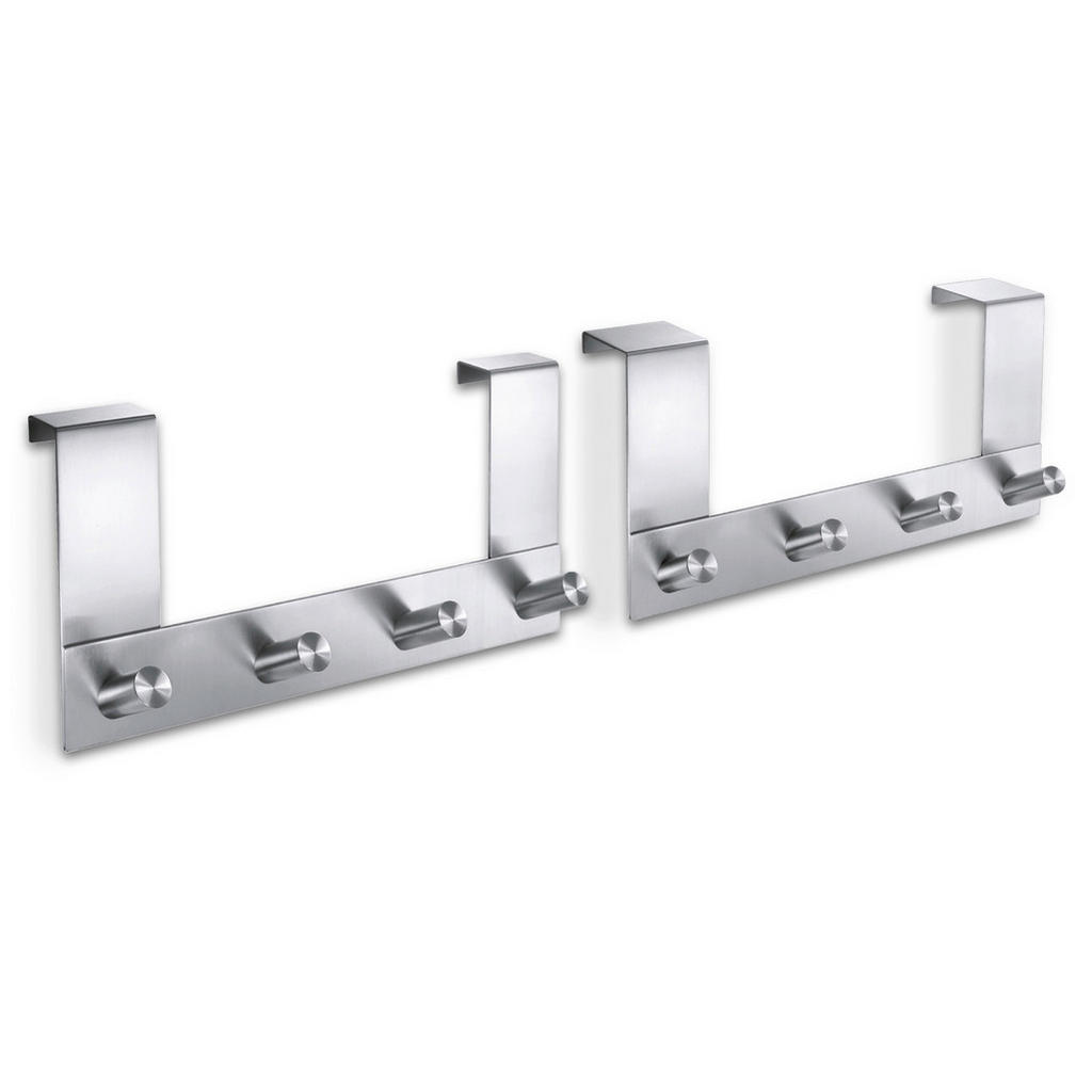 Thumbnail - Zack Türhaken Exit, Edelstahl, Metall, eckig, 27x13.5x6 cm, Garderobe, Garderobenleisten & Garderobenhaken