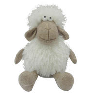 DEKOSCHAF   - Braun/Weiß, LIFESTYLE, Textil (19/28/15cm)