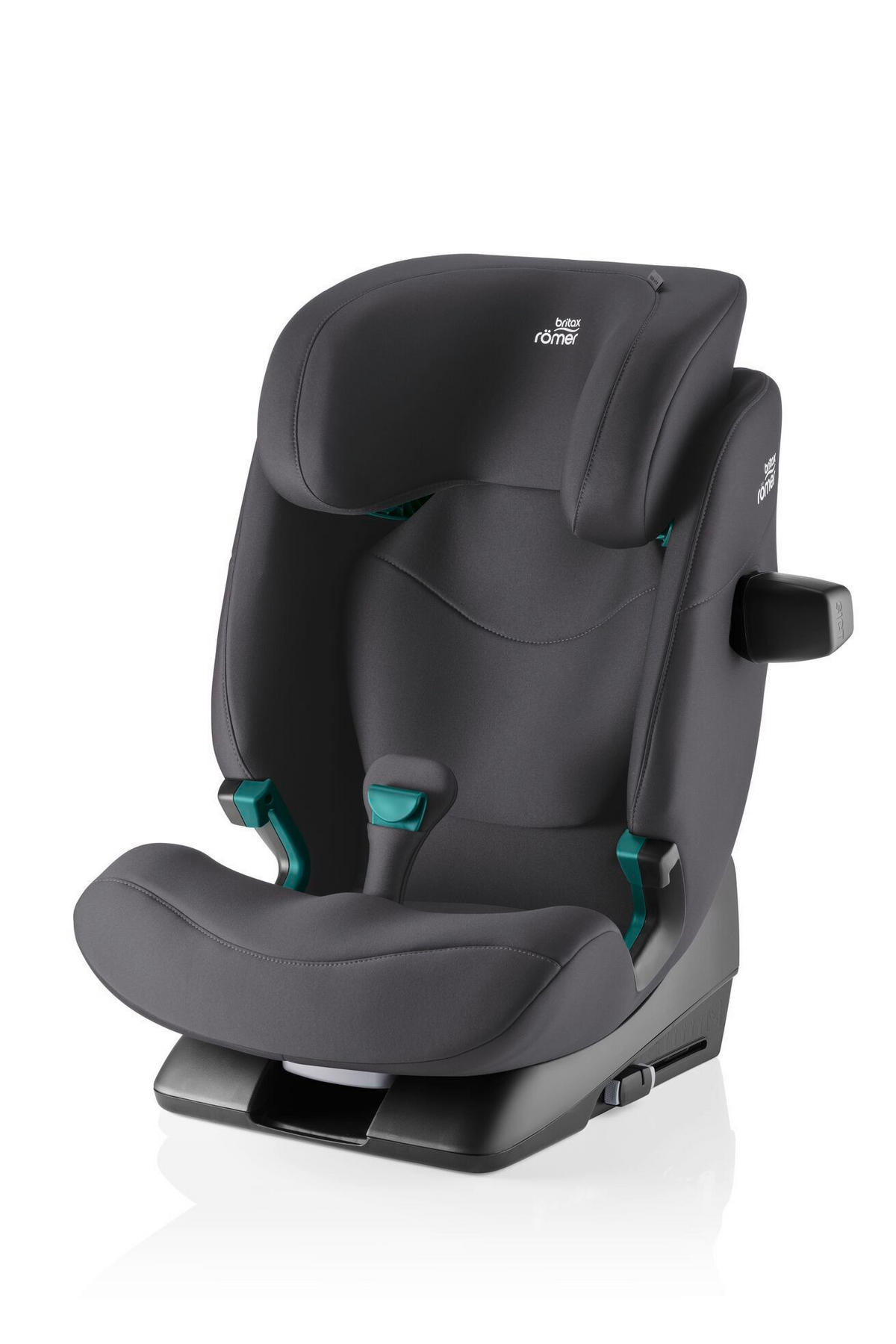 KINDERAUTOSITZ SAFEFIX Deep Grey   - Dunkelgrau, Basics, Kunststoff/Textil (44/69-83/48cm) - Britax Römer