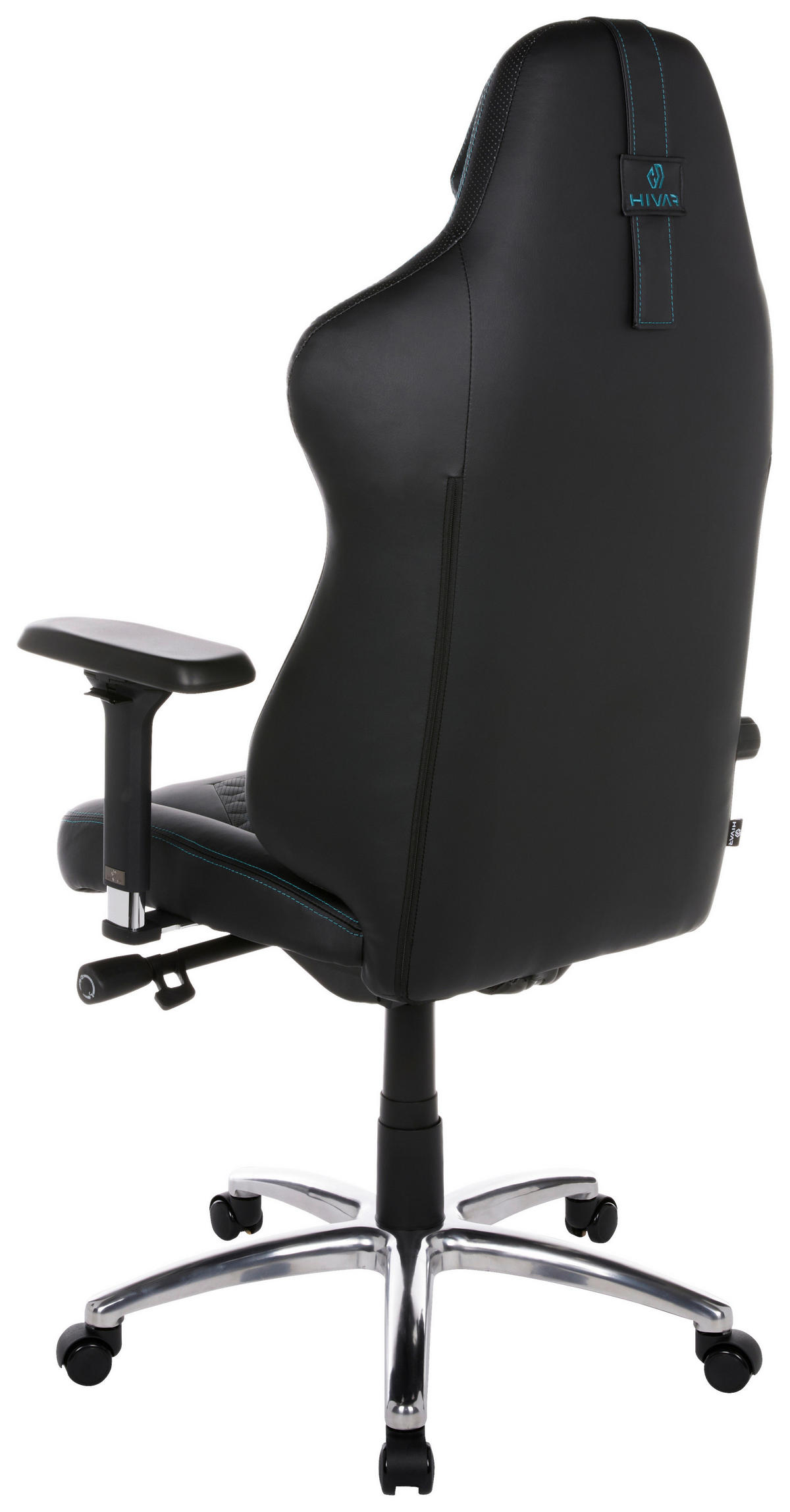 ORBICAL Onyx Silver Schwarz, Silberfarben, Türkis Metall, Textil   - Türkis/Silberfarben, LIFESTYLE, Textil/Metall (79/142/77cm) - HIVAR