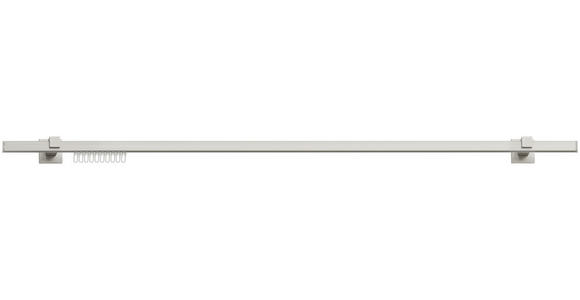 VORHANGSTANGENSET 200 cm - Edelstahlfarben, Design, Metall (200cm) - Homeware