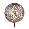 SOLARLEUCHTE - Silberfarben, Basics, Metall (28,5/40cm) - Globo