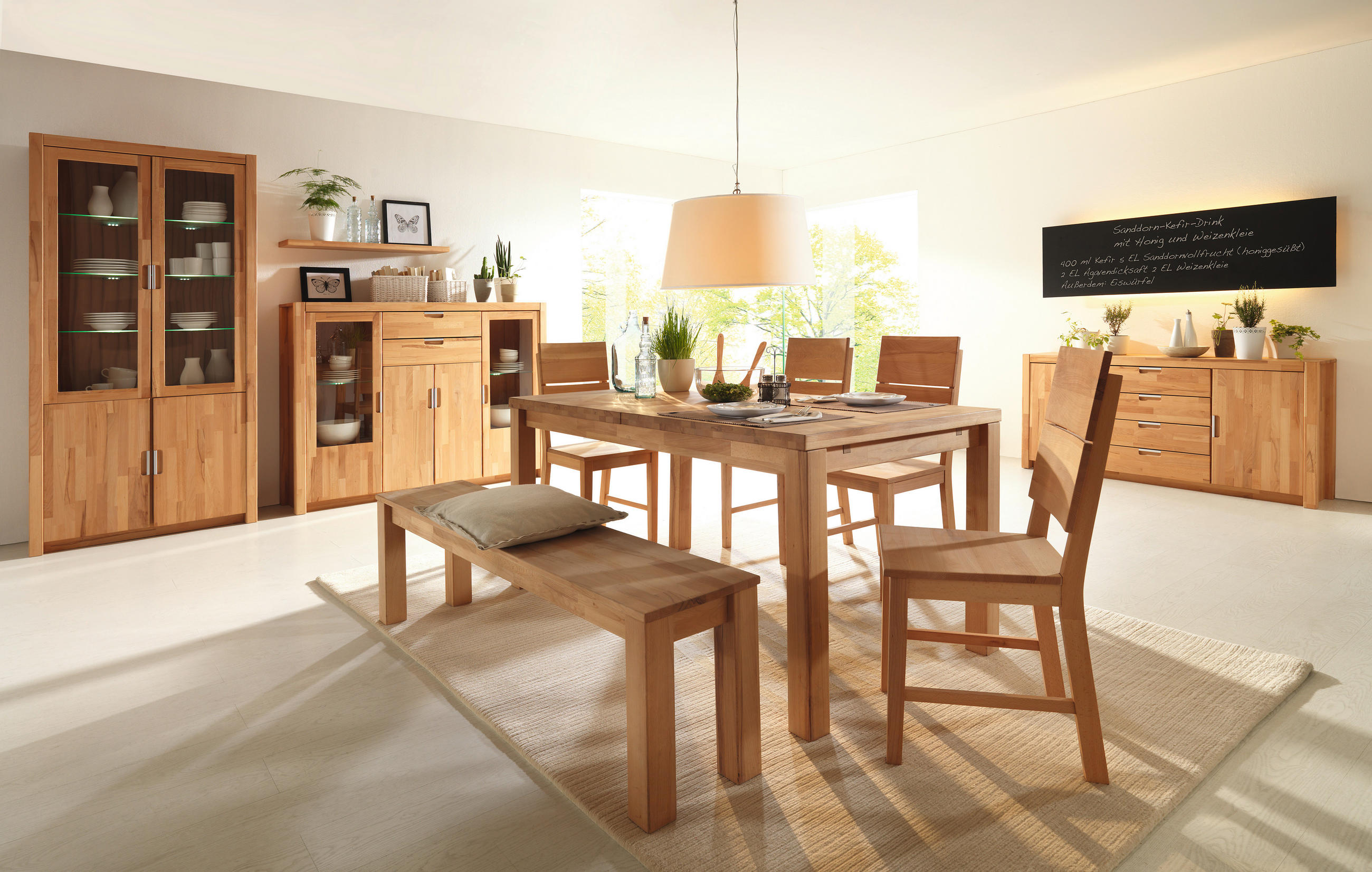 STUHL  in Holz  - Buchefarben, KONVENTIONELL, Holz (42/95,5/52cm) - Carryhome
