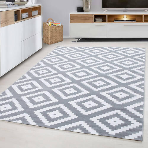 WEBTEPPICH 240/340 cm Plus Grau  - Grau, Basics, Textil (240/340cm) - Novel