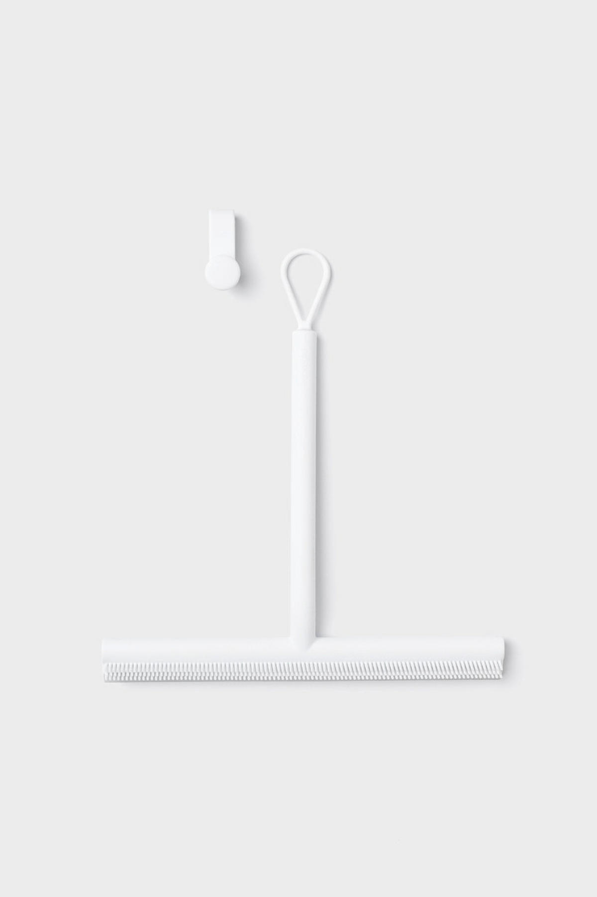GUMENI BRISAČ TUŠA   RENEW  - bijela, Basics, plastika (24/26/2,4cm) - Brabantia