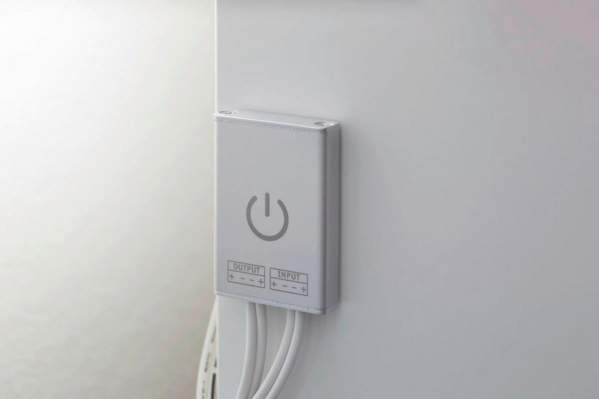 LED-STRIP  70975  - Silberfarben, Basics, Metall (4,3/0,85cm) - Paulmann