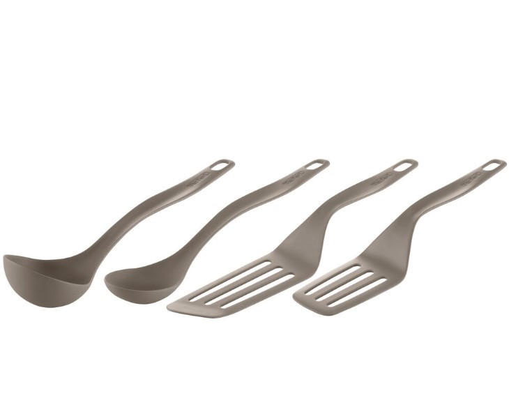 KÖKSREDSKAP SET - grå, Basics, plast - Tefal
