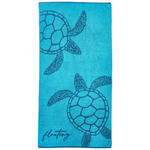 STRANDTUCH Blau 90/180 cm  - Blau, Basics, Textil (90/180cm) - Esposa