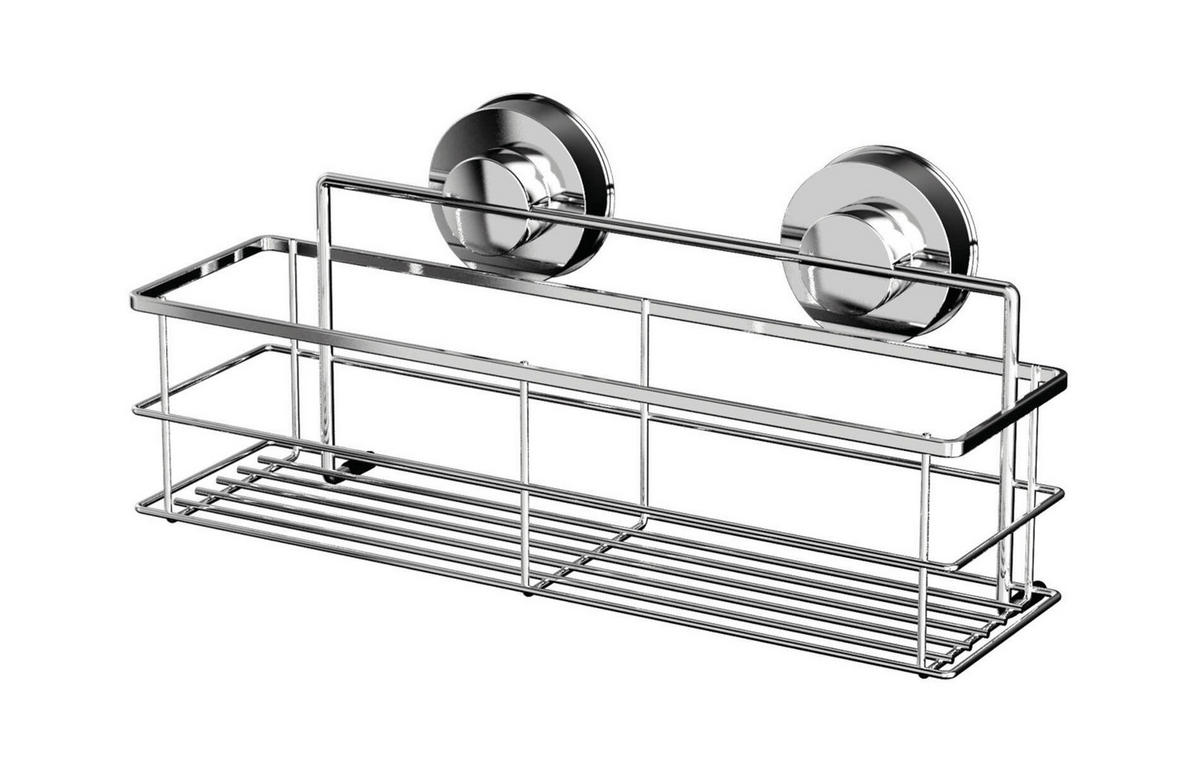 DUSCHABLAGE Metall, Kunststoff  - Chromfarben, Basics, Kunststoff/Metall (30,5/14,6/11,5cm) - Sadena