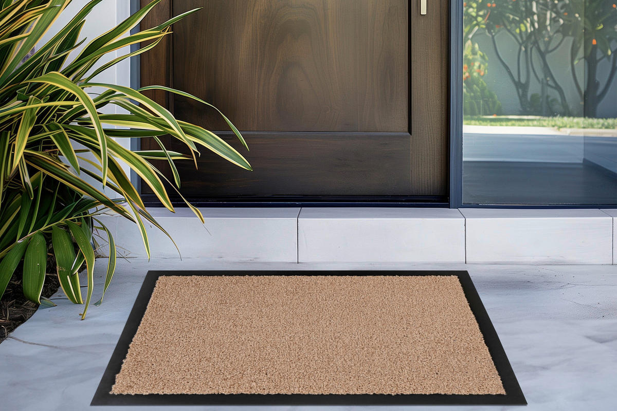 FUßMATTE  40/60 cm  Beige  - Beige, Basics, Textil (40/60cm) - Kayoom