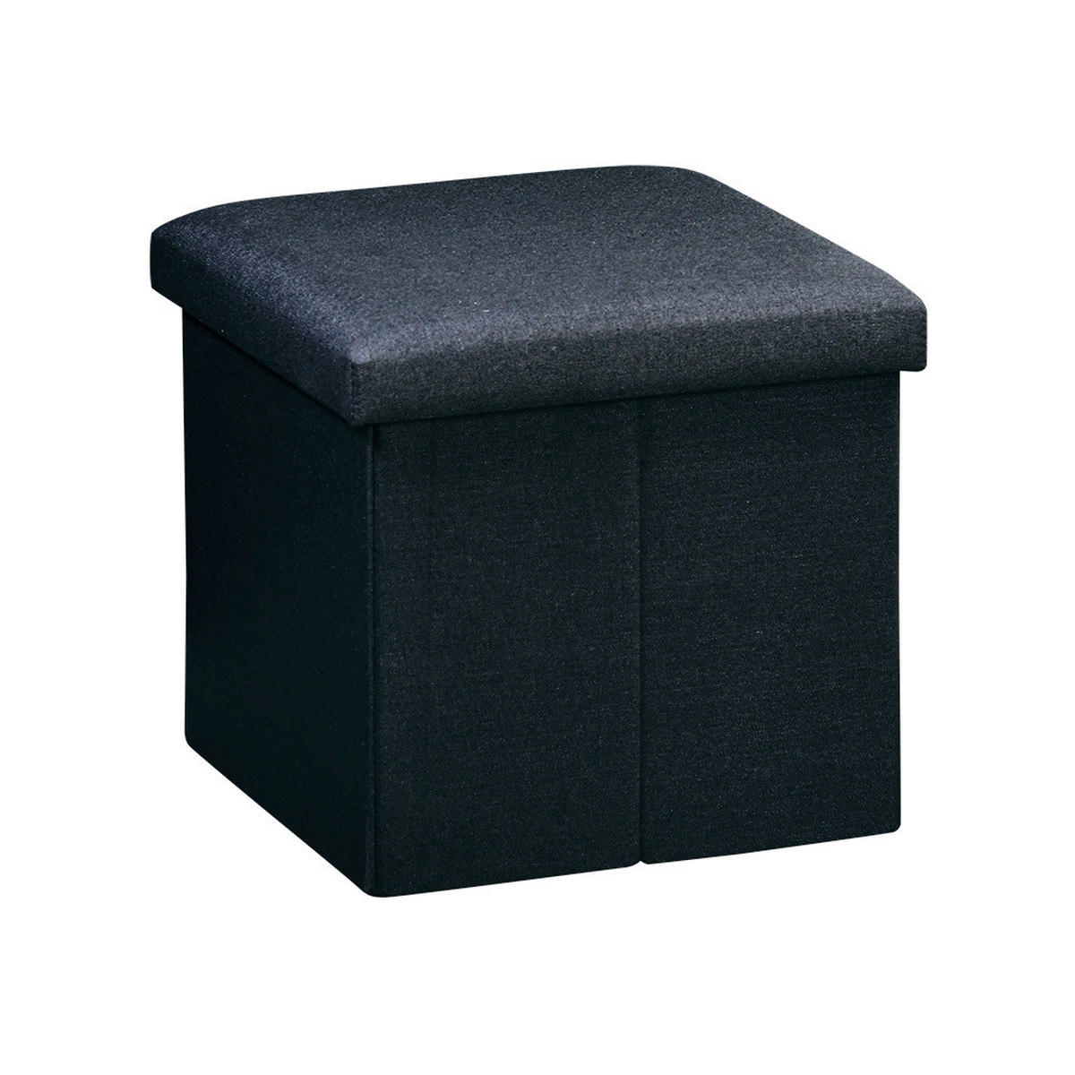 SITZBOX  - Schwarz, Basics, Textil (38/38/38cm) - Kesper