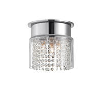 DECKENLEUCHTE     - Chromfarben/Transparent, Basics (21/20/21cm) - Markslöjd