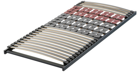 LATTENROST 80/200 cm Birke  - Anthrazit/Hellgrau, Basics, Holz (80/200cm) - Dieter Knoll