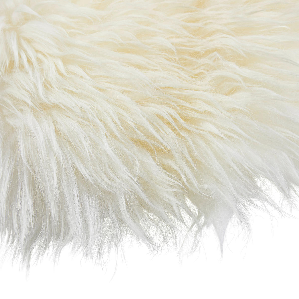 OVČJA KOŽA  Albany     65/145 cm    tkano  bela  - bela, Trend, krzno (65/145cm) - Linea Natura