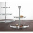 ETAGERE - Klar/Silberfarben, Basics, Glas/Metall (30cm) - LEONARDO