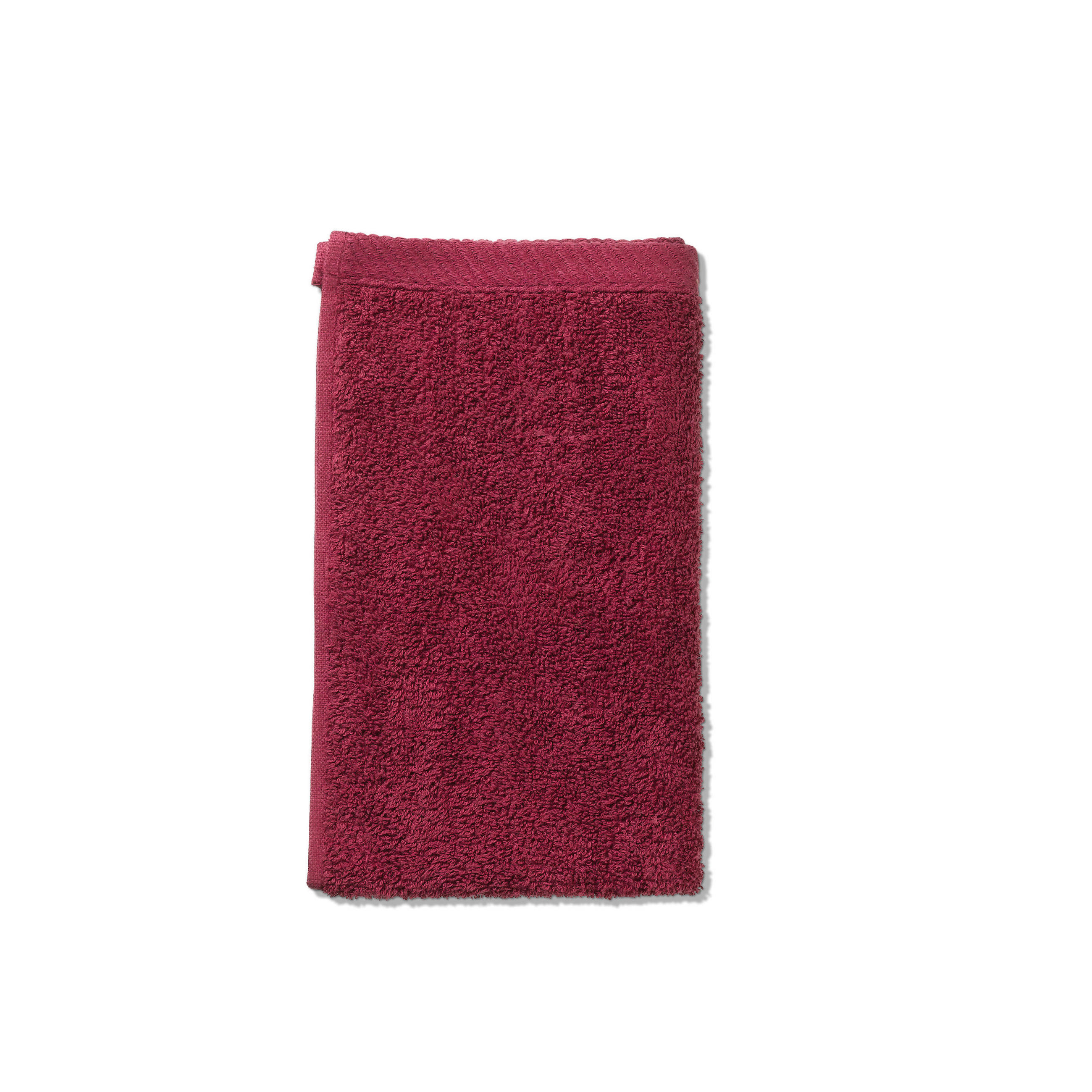 GÄSTETUCH 30/50 cm Rot  - Rot, Basics, Textil (30/50cm) - Kela