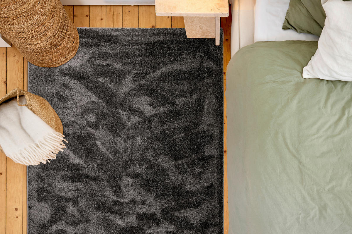 WEBTEPPICH 200/280 cm Sam Grau rechteckig  - Grau, Basics, Kunststoff (200/280cm) - Astra