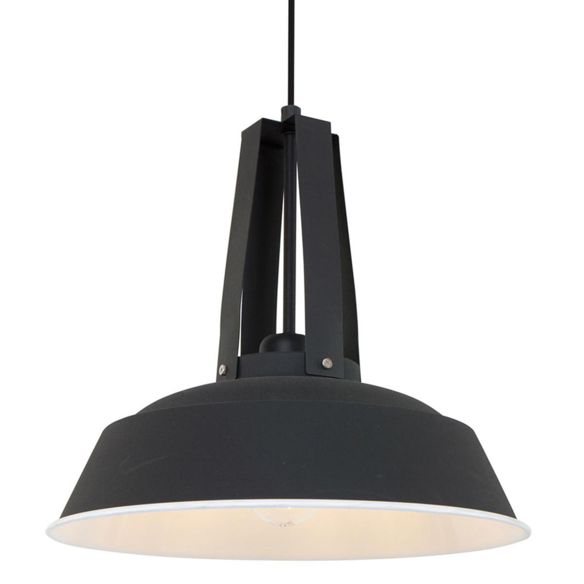 PENDELLEUCHTE  42/45-200/42 cm   - Schwarz, Trend, Metall (42/45-200/42cm)